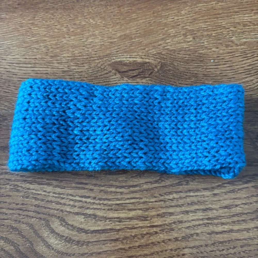 Studio 120 handmade yellow Knitted twisted Headband